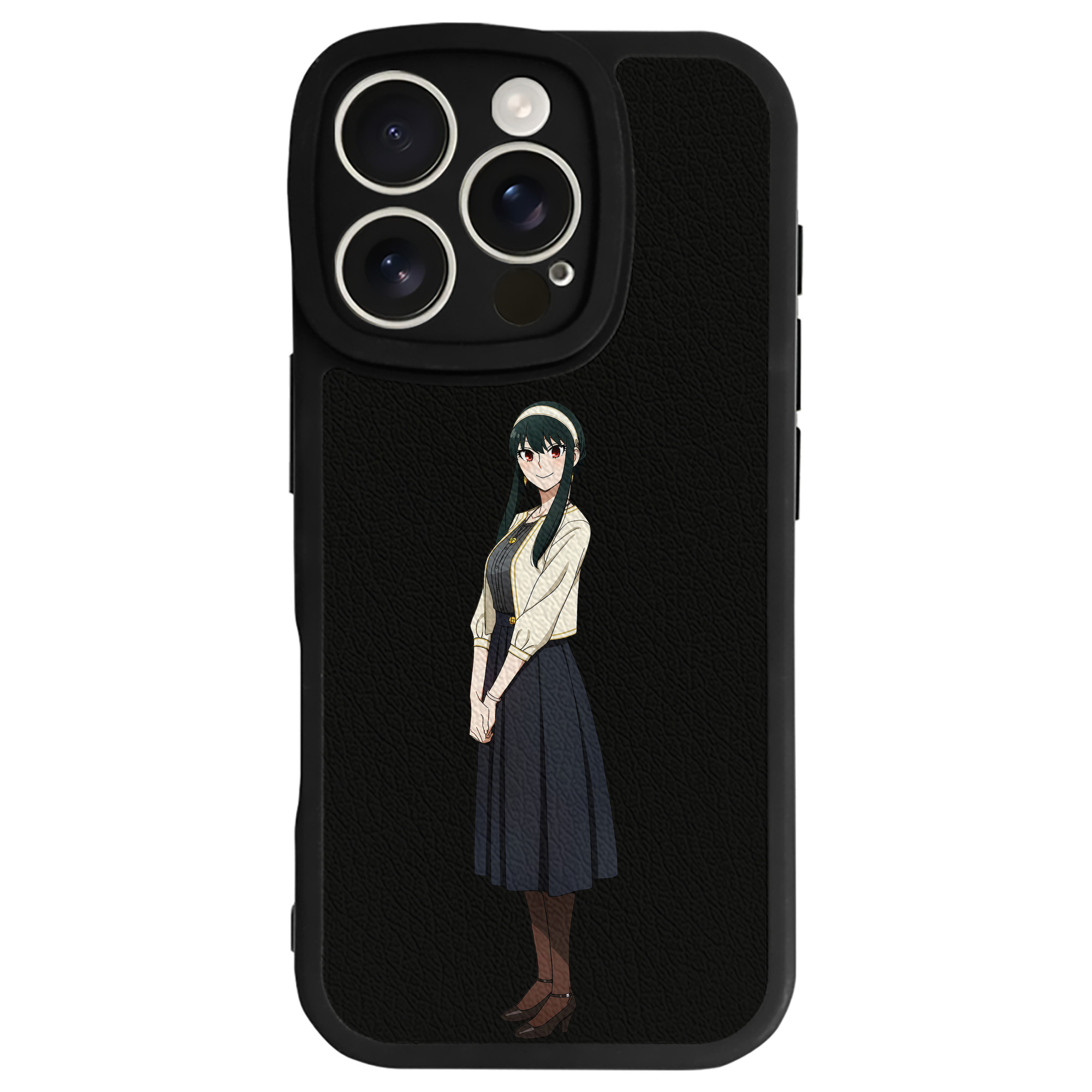 （画像用） SPY×FAMILY间谍家家酒 【iPhone 16シリーズ対応】シリコンスマホケース（レザー調） 材質：シリコン